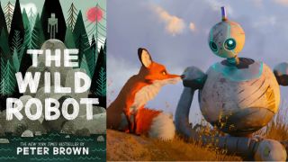 The Wild Robot book and animated film