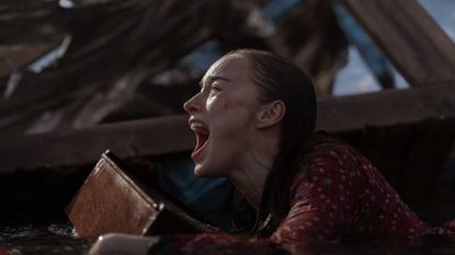 Phoebe Dynevor in Netflix shark movie Thrash