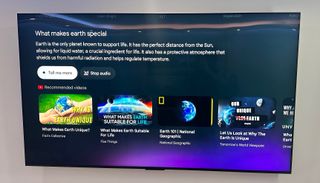 Gemini AI on Google TV