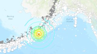 A 7.8-magnitude earthquake struck off the Alaskan coast on July 22, 2020.