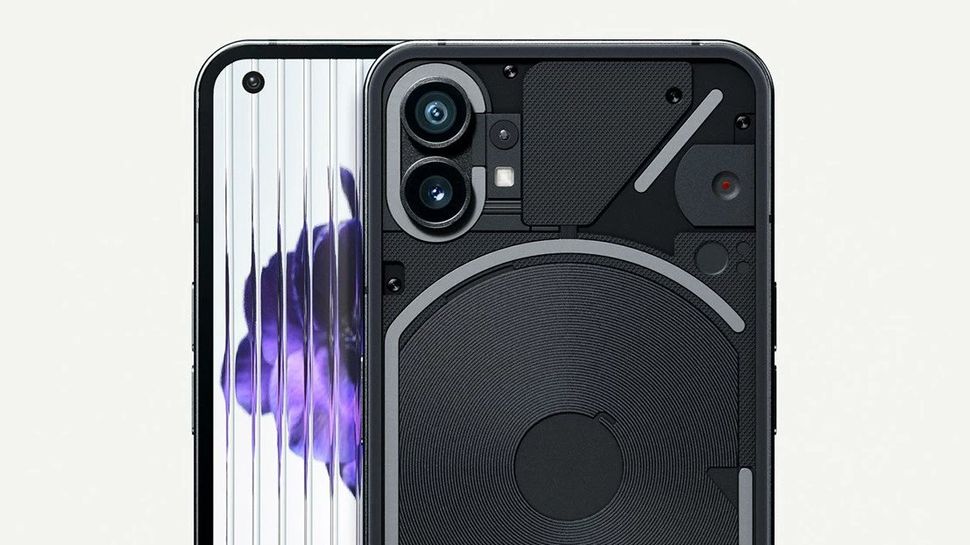 Nothing phone (1) is powered by the Snapdragon 778G+, black colorway ...