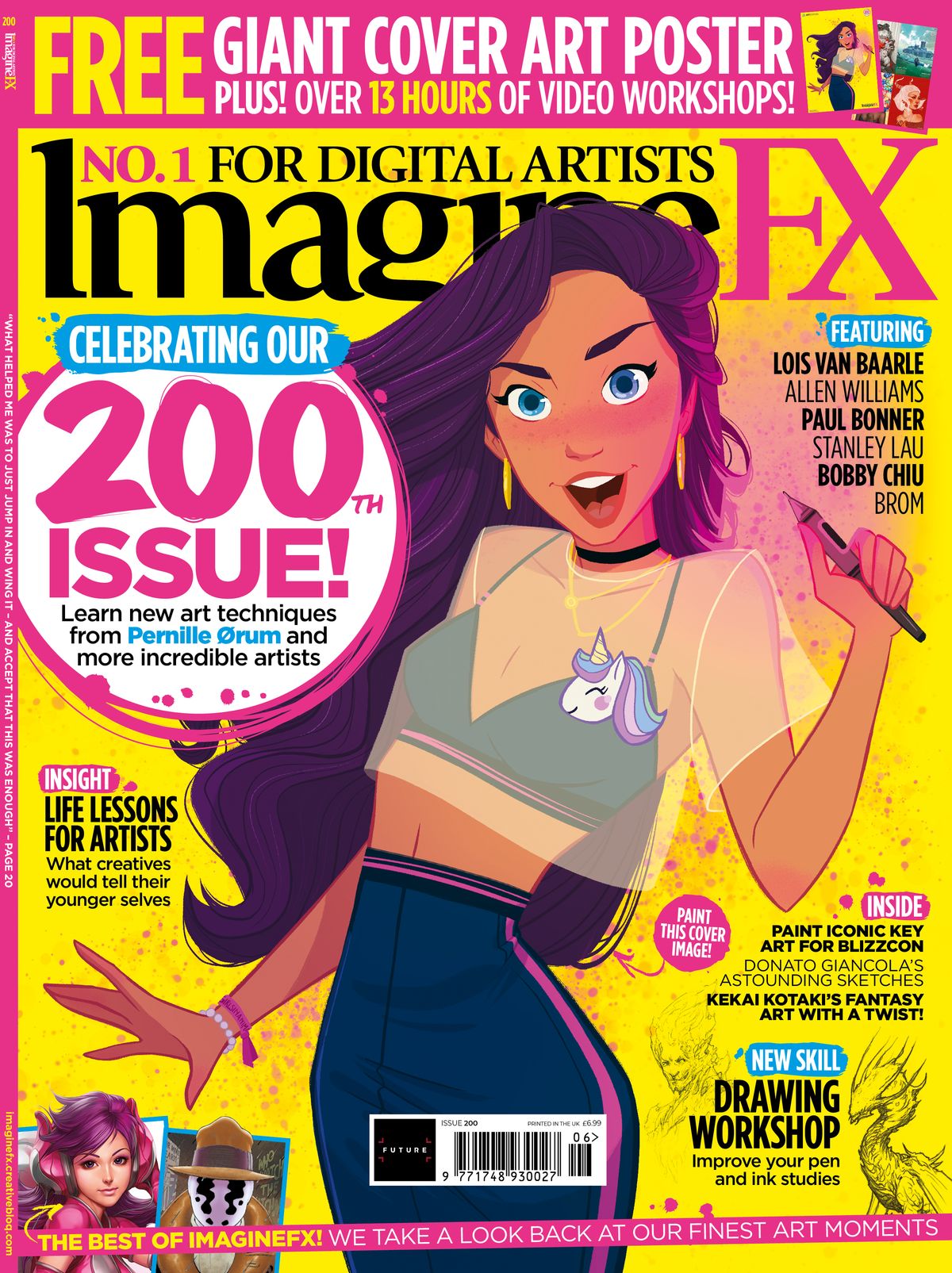 Cover image ImagineFX 200