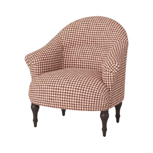 Threshold with Studio McGee, Printed Accent Chair Gingham Berry