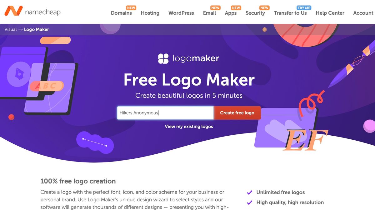 Namecheap Logo Maker review | TechRadar