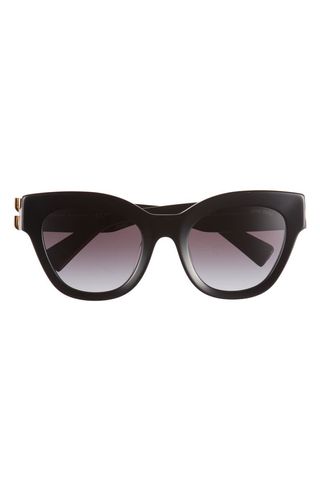 51mm Gradient Square Sunglasses