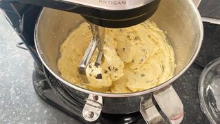 KitchenAid Pro Line Series Stand Mixer being tested in writer's home