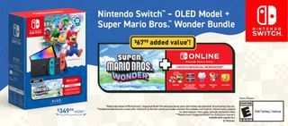 Switch OLED bundle with Super Mario Bros. Wonder