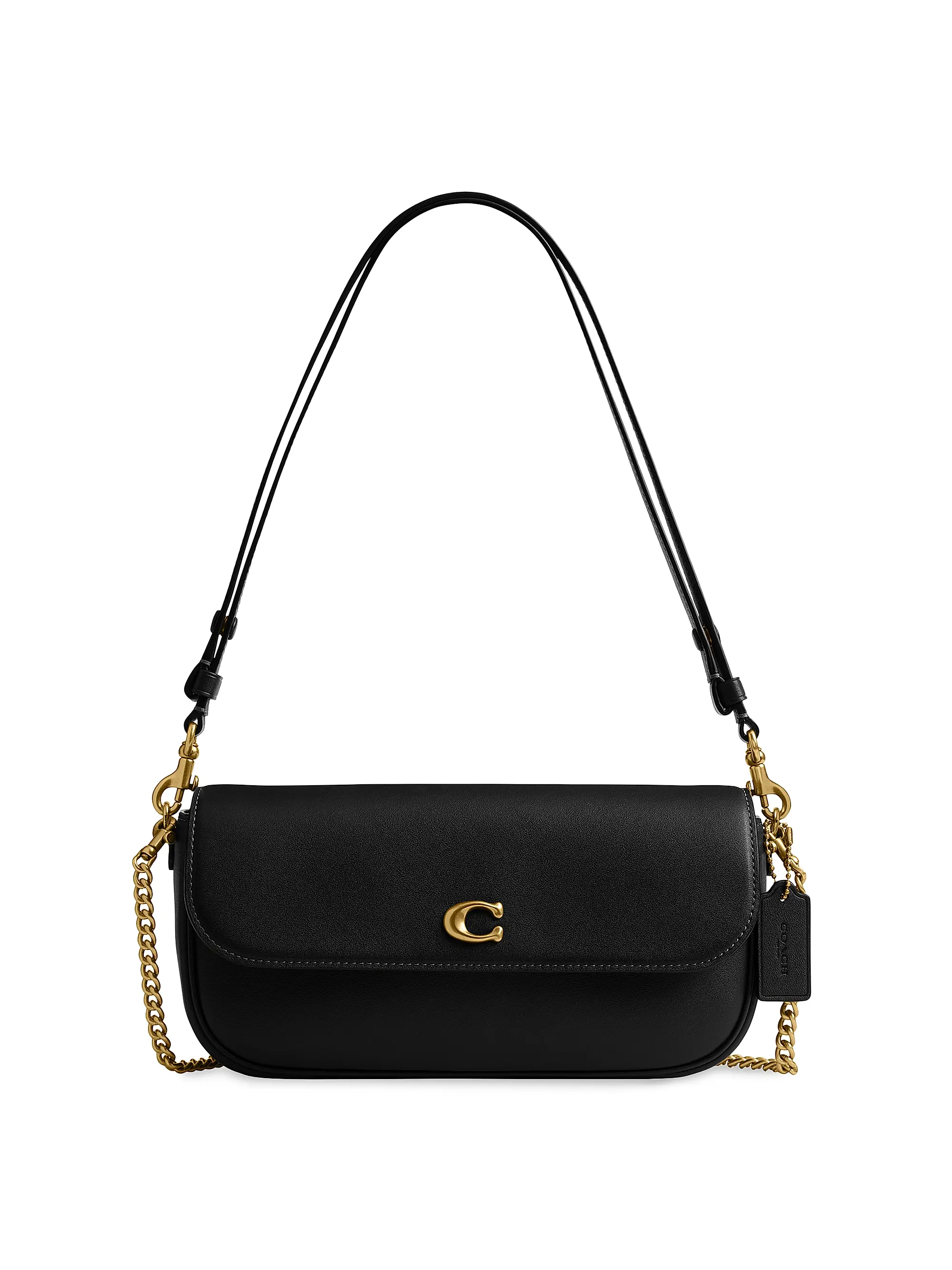 Brook Leather Chain Shoulder Bag