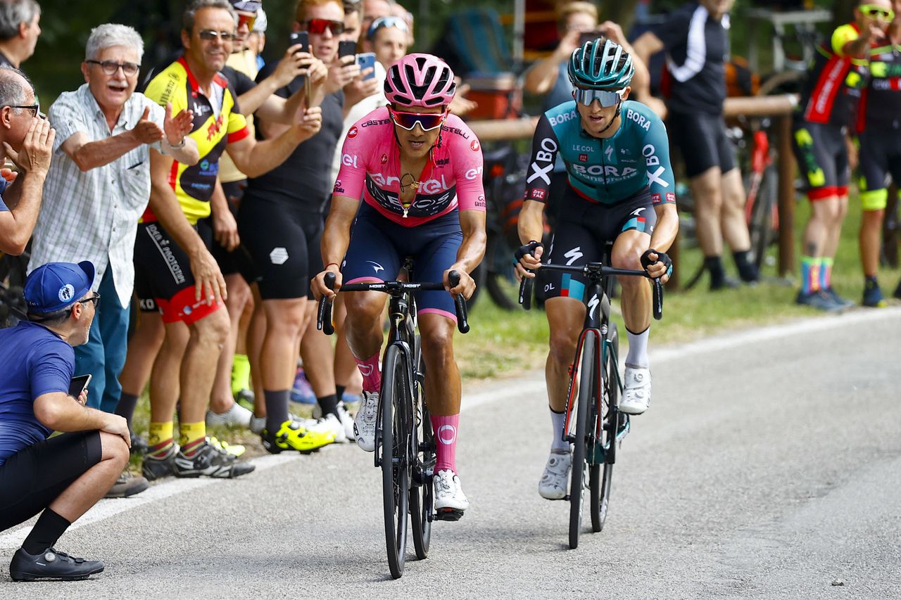 Giro d&acirc;Italia 2022 - 105th Edition - 19th stage Marano Lagunare - Santuario di Castelmonte 179 km - 27/05/2022 - Richard Carapaz (ECU - INEOS Grenadiers) - photo Luca Bettini/SprintCyclingAgency&Acirc;&copy;2022