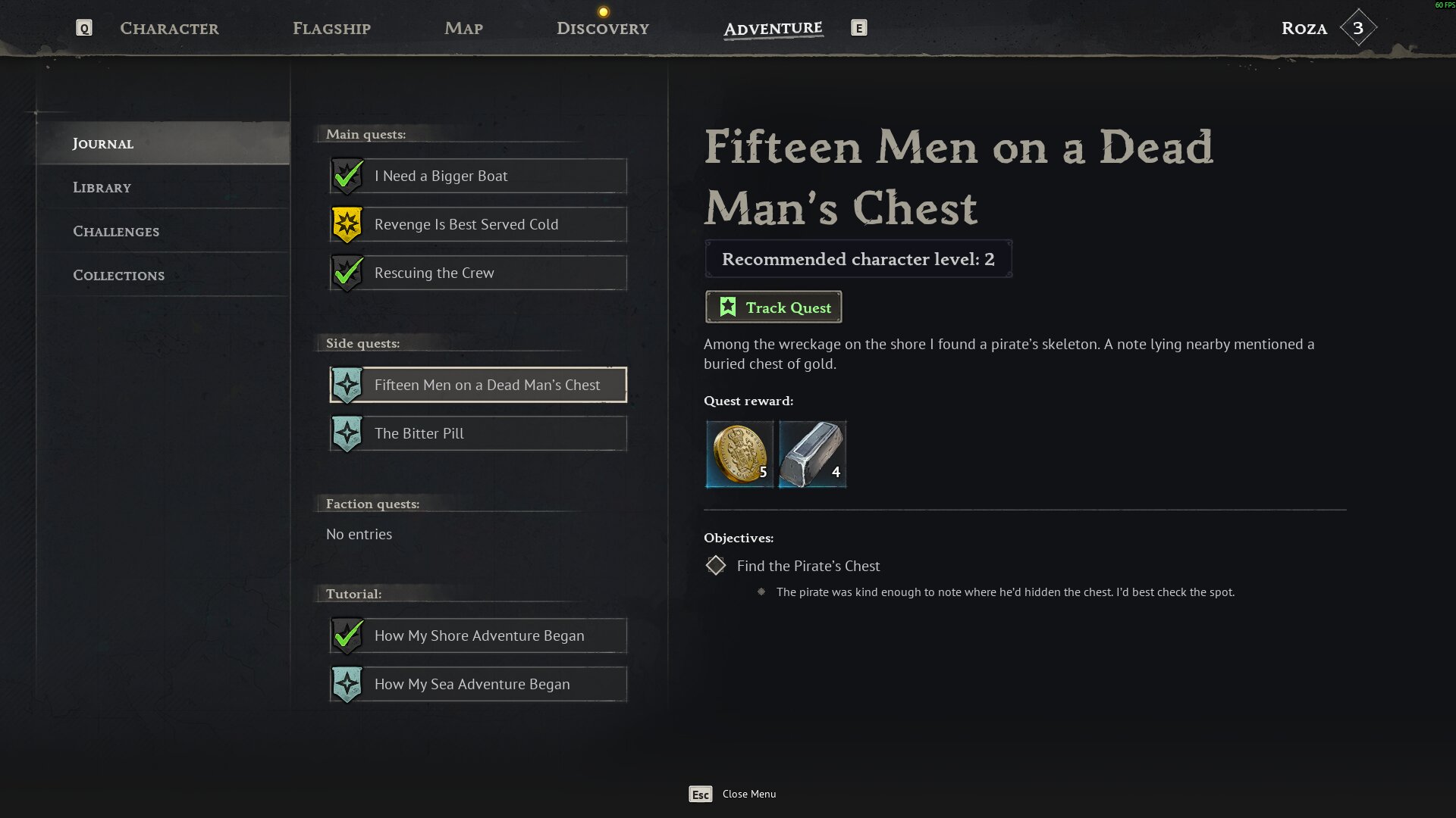 Fifteen Men on a Dead Man's Chest in Windrose