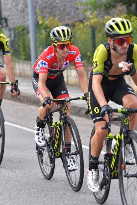 Race leader Simon Yates (Mitchelton Scott)