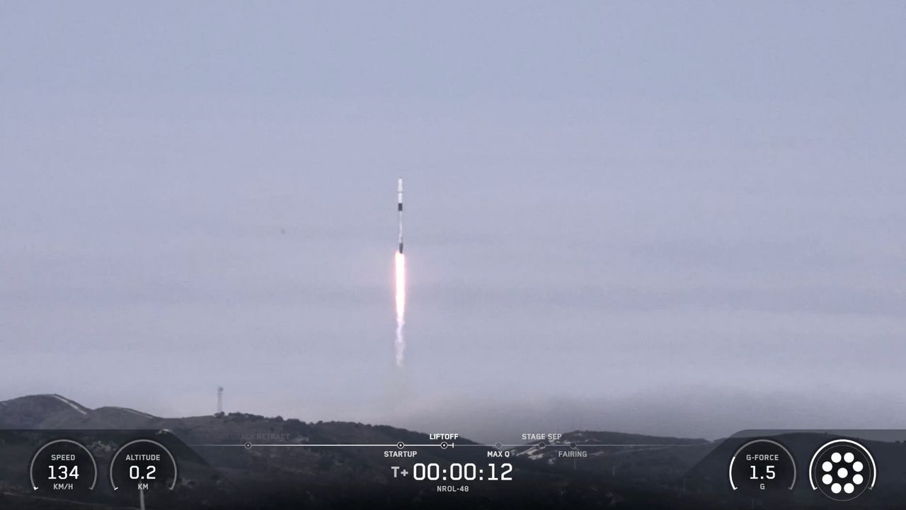 SpaceX launches 11th batch of 'proliferated architecture' US spy satellites
