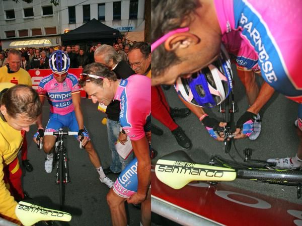 Petacchi lost his brake but still won