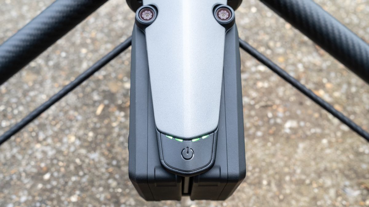 DJI Inspire 3-back of drone close up.
