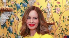 Trinny Woodall attends the Mrs. Alice Christmas Cocktails at De Gournay on December 01, 2022 in London, England.