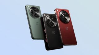 OnePlus Open Apex Edition in three different colors.