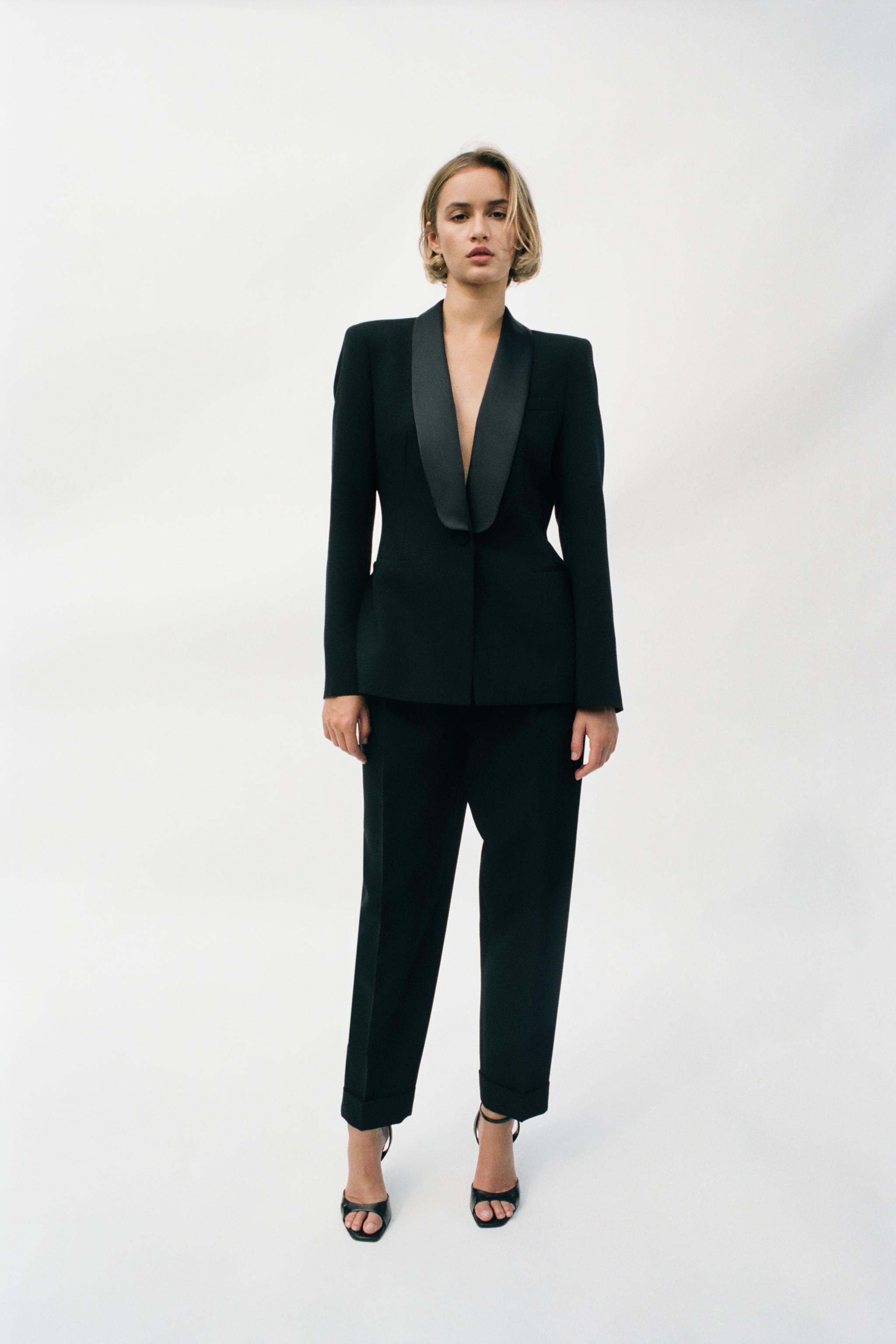 Tailored Tuxedo Blazer