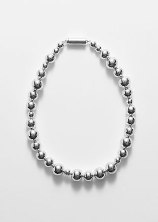 Asymmetrical Beaded Necklace