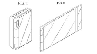 Samsung tri-fold phone patent