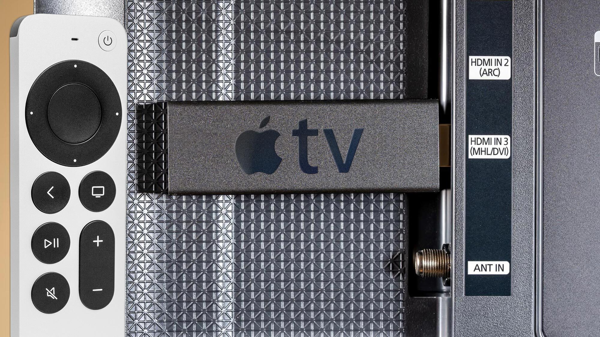 Concept art for an Apple TV stick