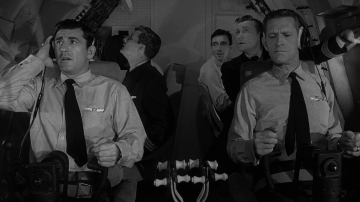 The Twilight Zone episode "Odyssey of Flight 33"