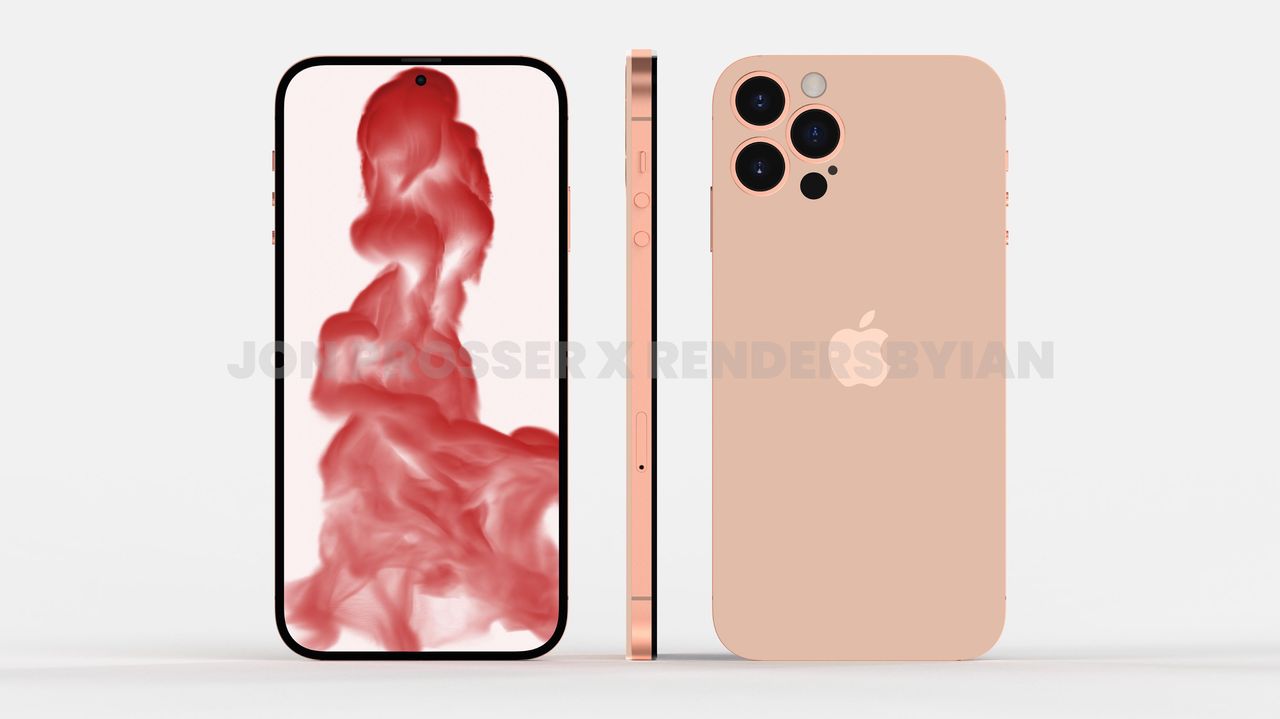 iPhone 14 renders by Front Page Tech and Ian Zelbo