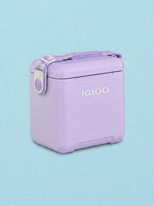 Igloo Lilac Breeze 11 Qt Tag-Along Too Strapped Picnic Style Cooler