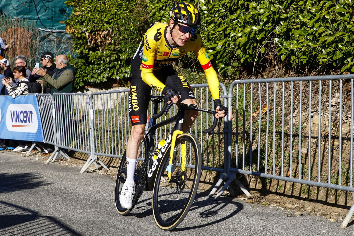 Drome Classic 2022 - 10th Edition - Etoile sur Rhone - Etoile sur Rhone 191,5 km - 27/02/2022 - Jonas Vingegaard (DEN - Team Jumbo - Visma) - photo Roberto Bettini/SprintCyclingAgency&Acirc;&copy;2022