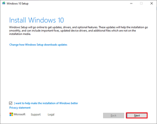 Windows 10 November 20210 Update Setup ISO