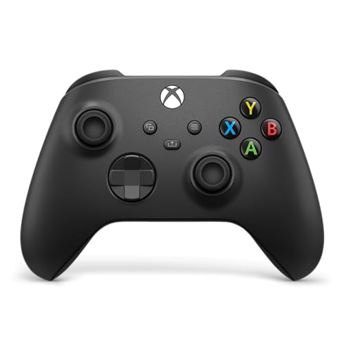 Xbox Wireless Gaming Controller | Carbon Black | Console, Pc, & Cloud Devices | Textured Grip | Wireless, Bluetooth, Usb-C Connectivity