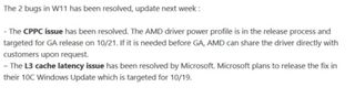 AMD Reddit Post.