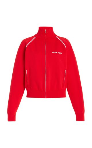 Nylon Track Jacket