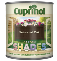 Cuprinol Garden Shades Paint - Seasoned Oak / 1L | Was £10.49 now £8.49 | Save £2