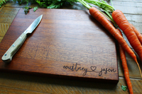 Sugar Tree Gallery Personalized Wooden Cutting Board| Currently from $45.20 at Etsy