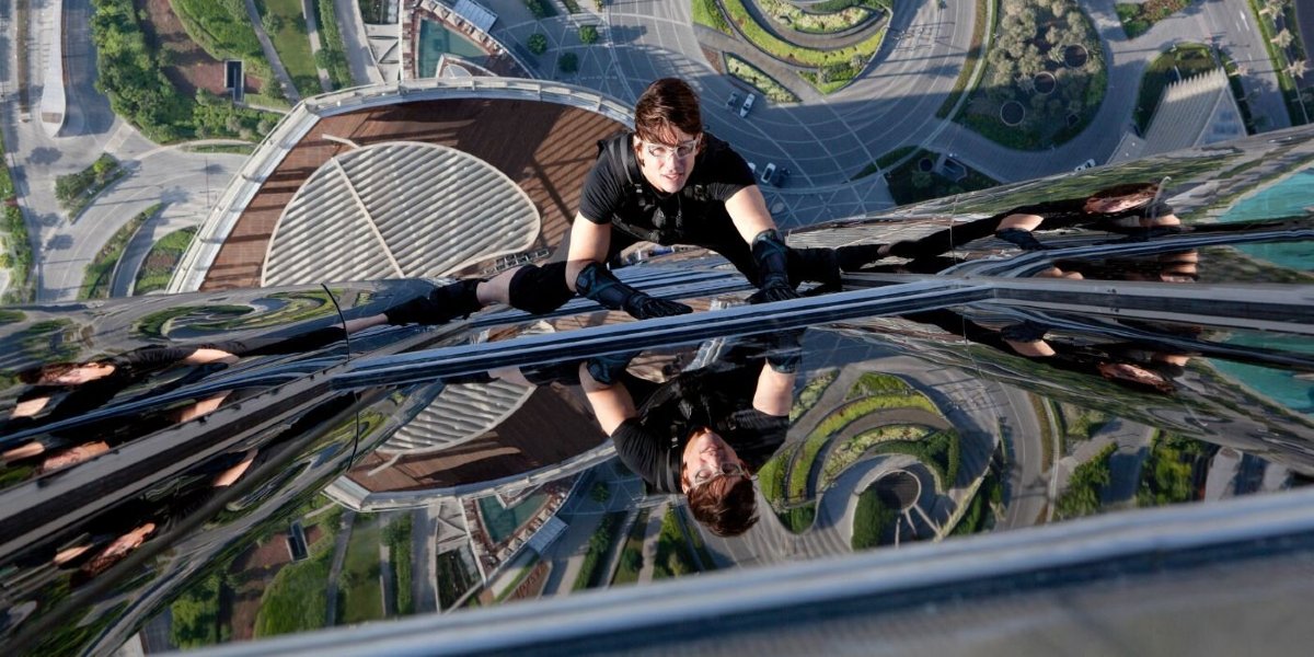 Tom Cruise in Mission: Impossible -- Ghost Protocol