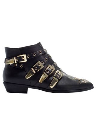 Zara buckled boots, £59.99
