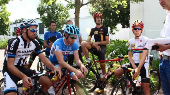 Louis Meintjes in the jersey of South African champion, he'll be hoping for another year in it