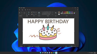 Redesigned Paint app in Windows 11