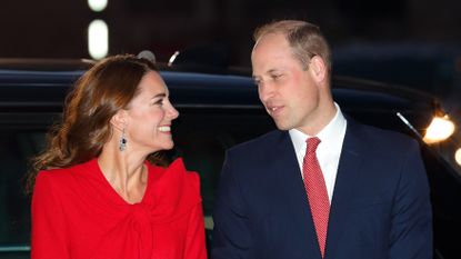 Kate Middleton's evening treat from Prince William is so heart-warming, the couple pictured here as they attended the 'Together at Christmas' community carol service 