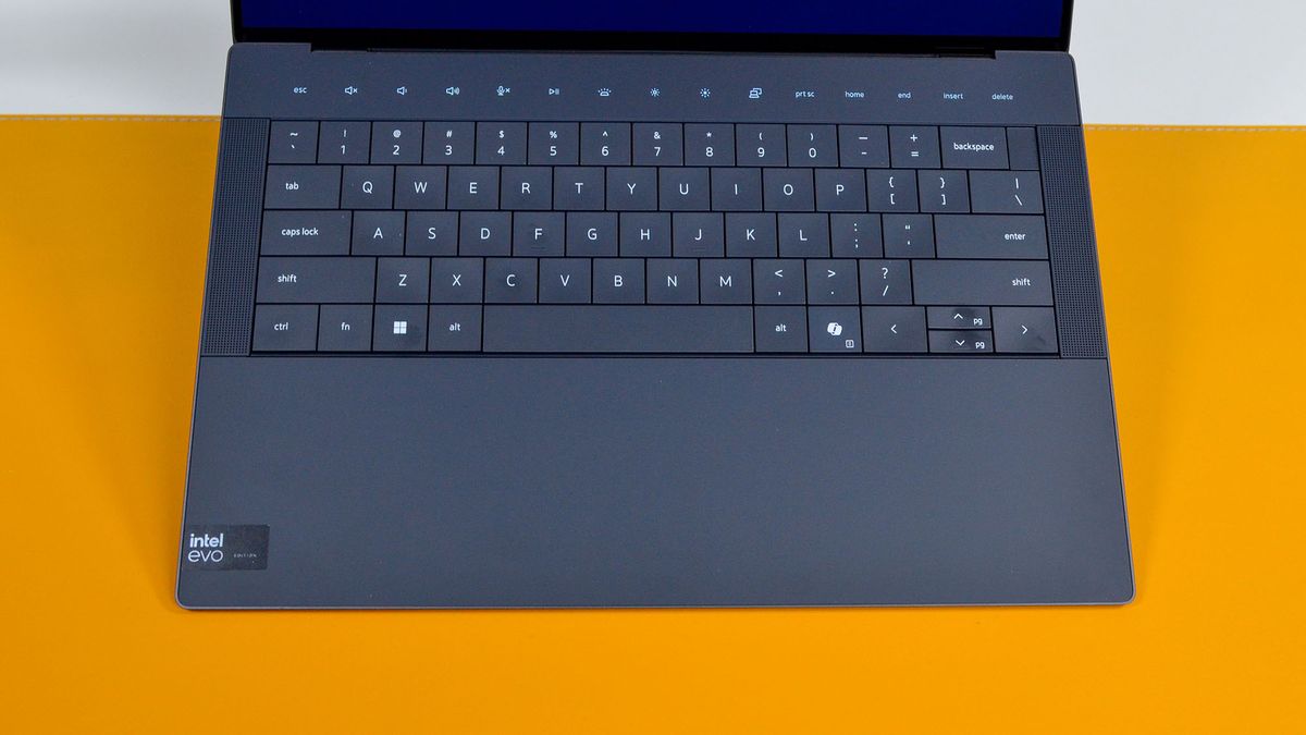 A Dell XPS 14 on a desk