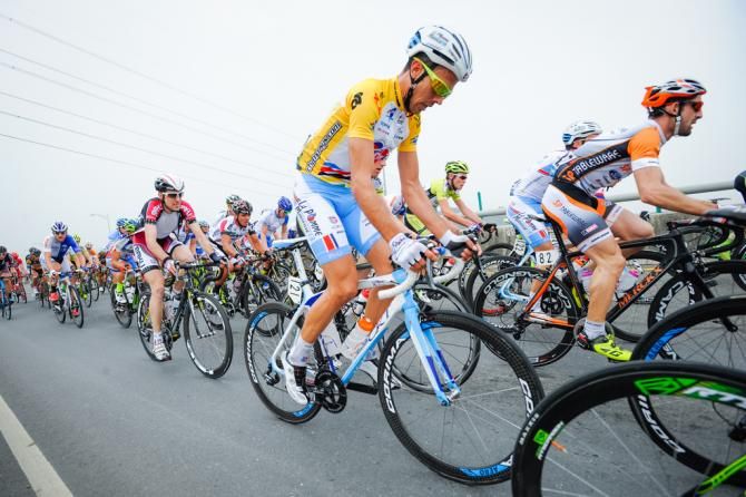 Remy Di Gregorio in yellow