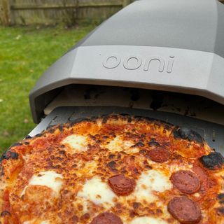 Image of Ooni Koda pizza oven during testing