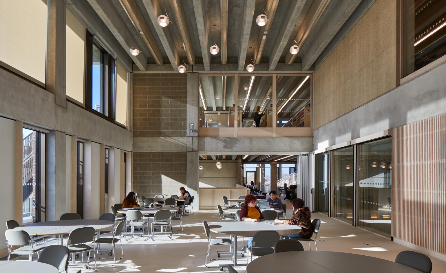 Kingston University reading room