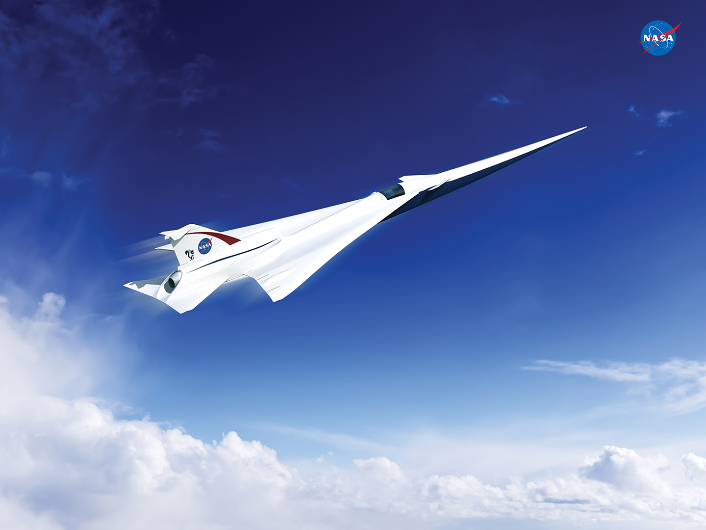 NASA concept Supersonic Jet