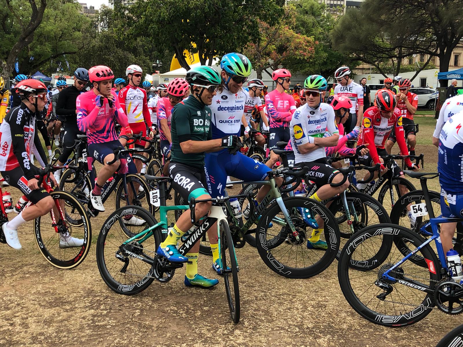 The men's Tour Down Under is about to start