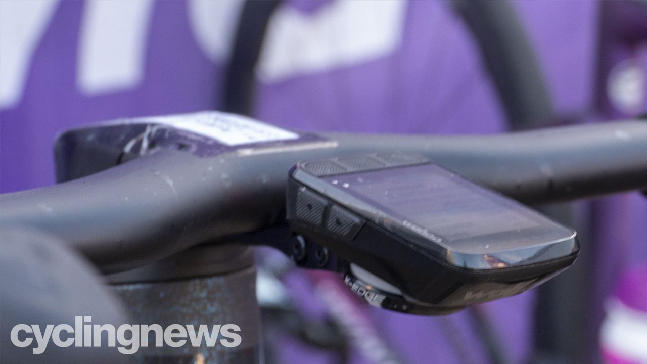 Podium bikes at the women's Omloop Het Nieuwsblad