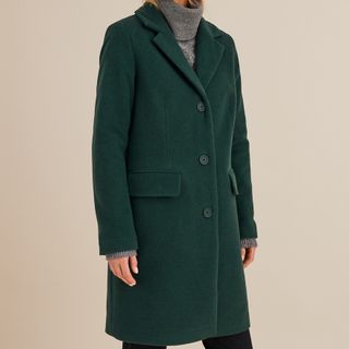 Anne Weyburn Wool Blend Coat