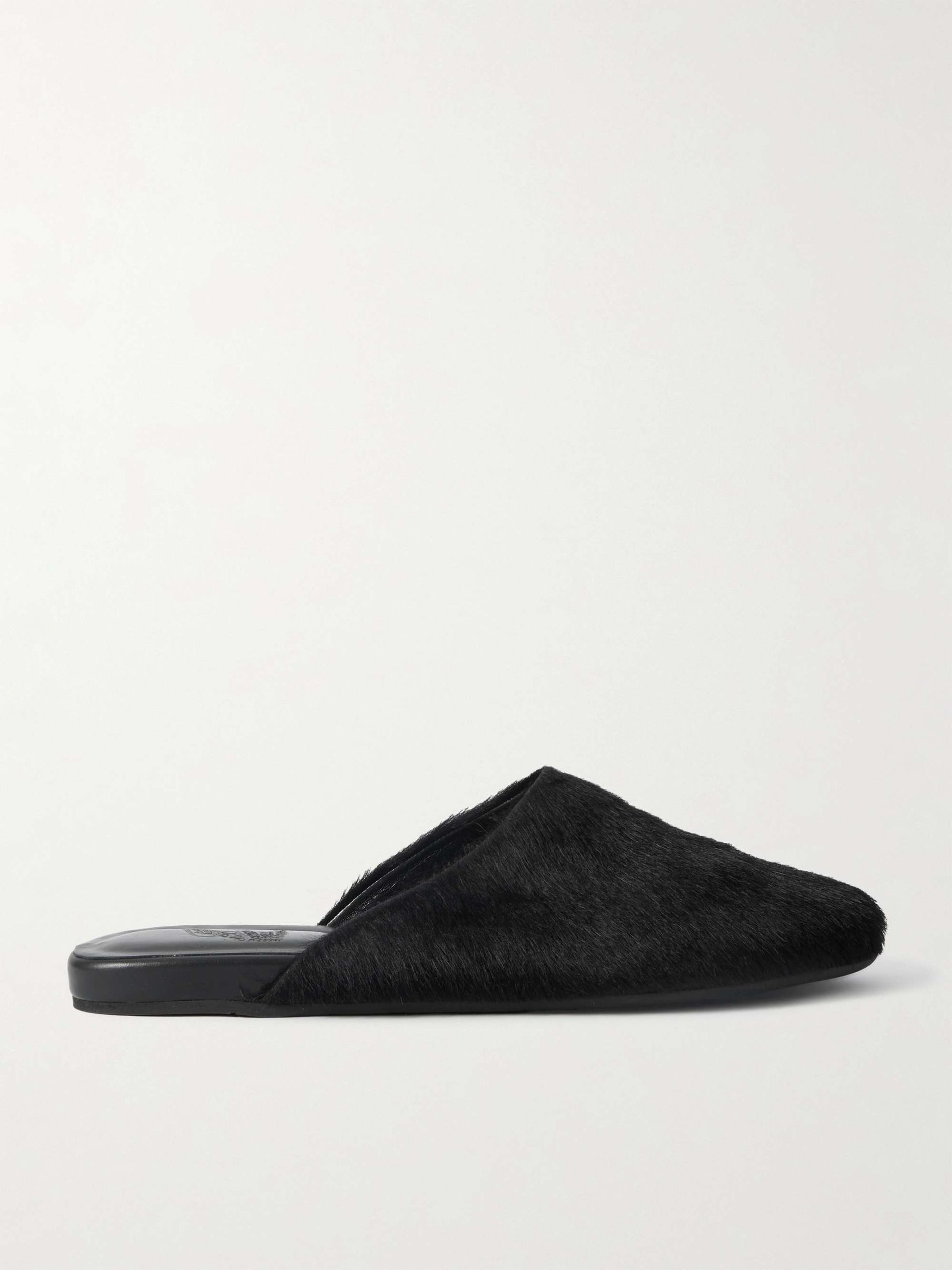 The Slipper Pony Hair Clogs