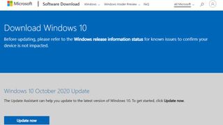 Windows 10 Speech Recognition website screenshot