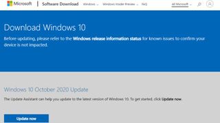 speech to text pages Windows 10 Speech Recognition website screenshot